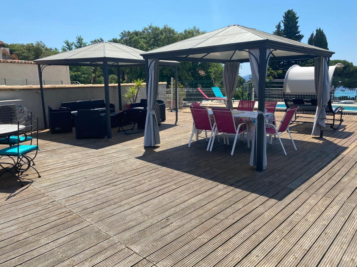 Cavaliere Apt 125M2 Piscine Le Lavandou Luaran gambar