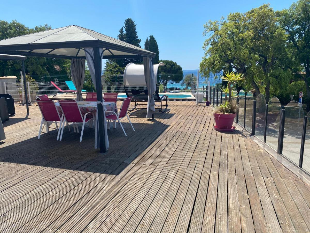 Cavaliere Apt 125M2 Piscine Le Lavandou Luaran gambar