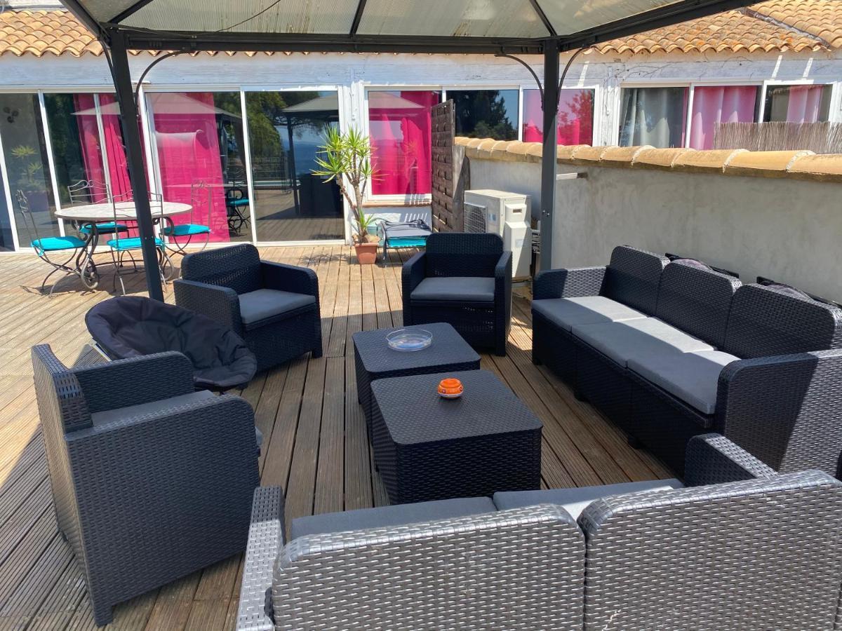 Cavaliere Apt 125M2 Piscine Le Lavandou Luaran gambar